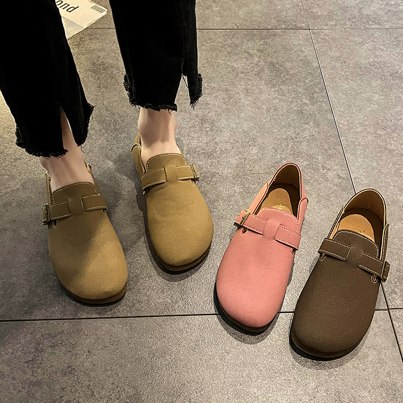 รองเท้าคัทชูผู้หญิงส้นเตี้ย ใส่สบาย มีขนาด35-40