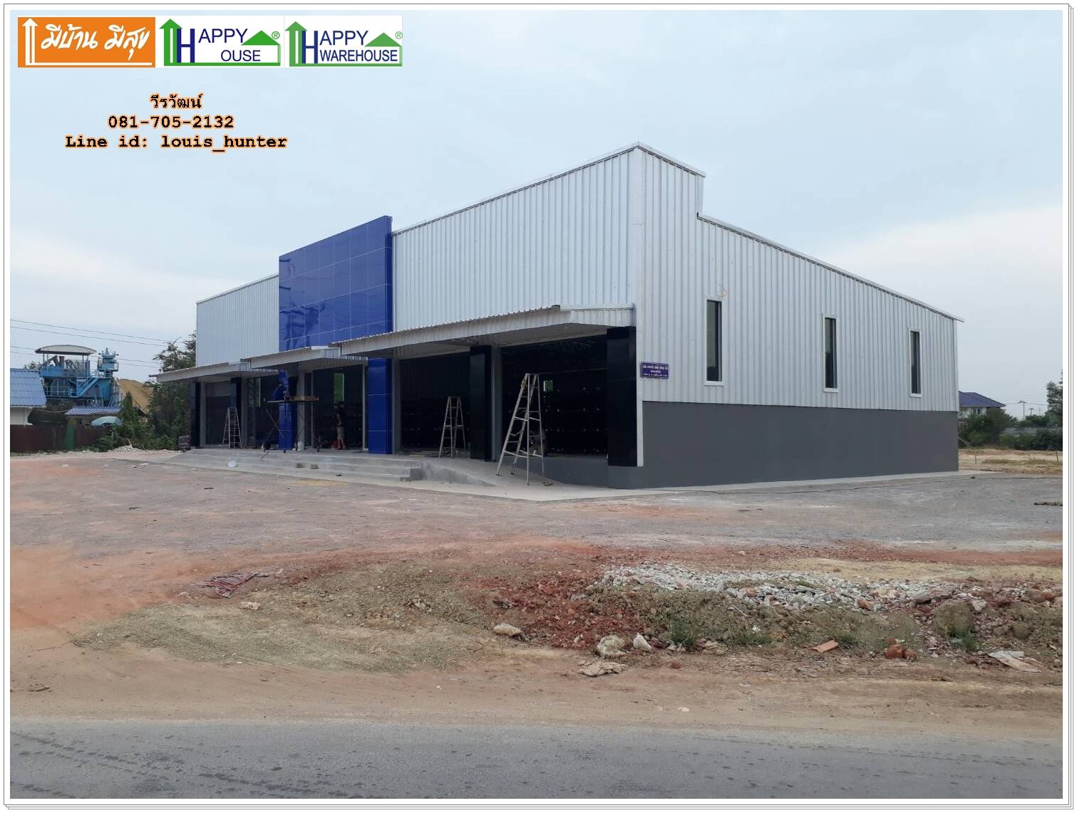 รับสร้างโกดัง โกดังสำเร็จรูป โกดัง สร้างโรงงาน สร้างคลังสินค้า ราคาถูก แนะนำ