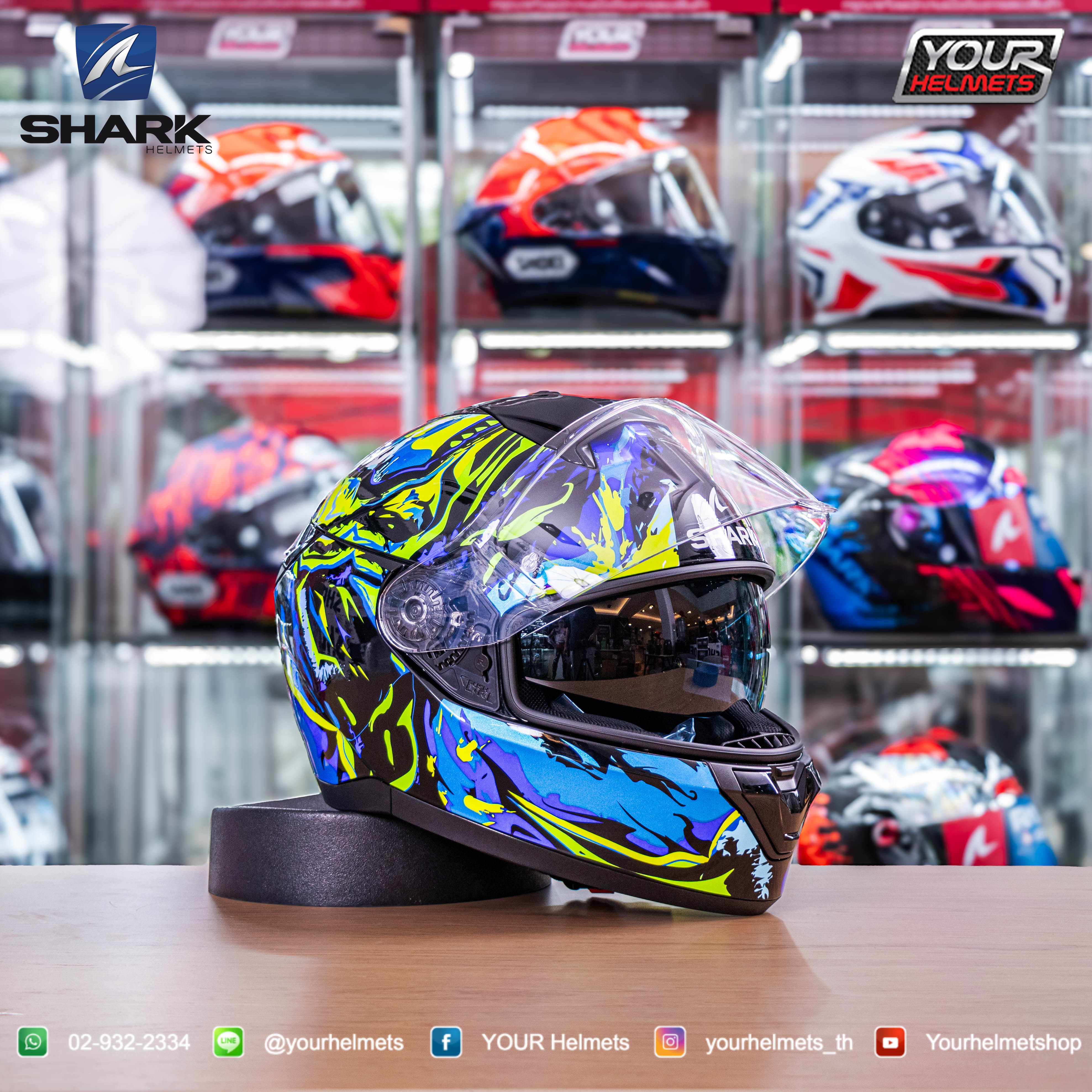 หมวกกันน็อค SHARK HELMETS รุ่น RIDILL 2