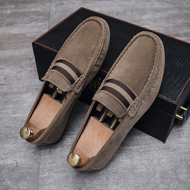 รองเท้าหนังผู้ชาย มีไซส์39-44 รองเท้าโลฟเฟอร์ชาย Slip-On Shoes มีขนาด39-44