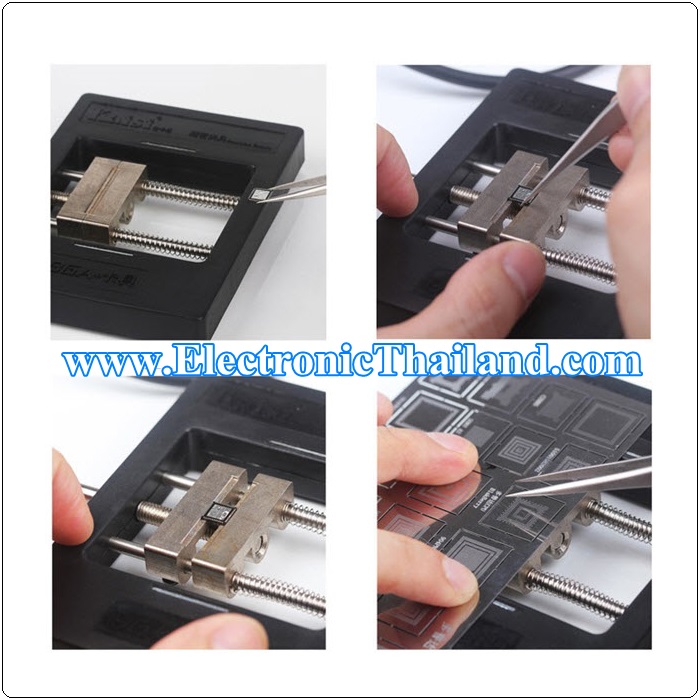 Hot Air Gun stander ขาตั้งชุดเป่าลมร้อน แท่นจับชิพ Gordak863