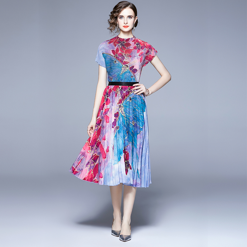 ชุดเดรสยาวสวยๆ ชุดเดรสยาวใส่สบาย ใส่ทำงาน มีขนาดS M L XL 2XL