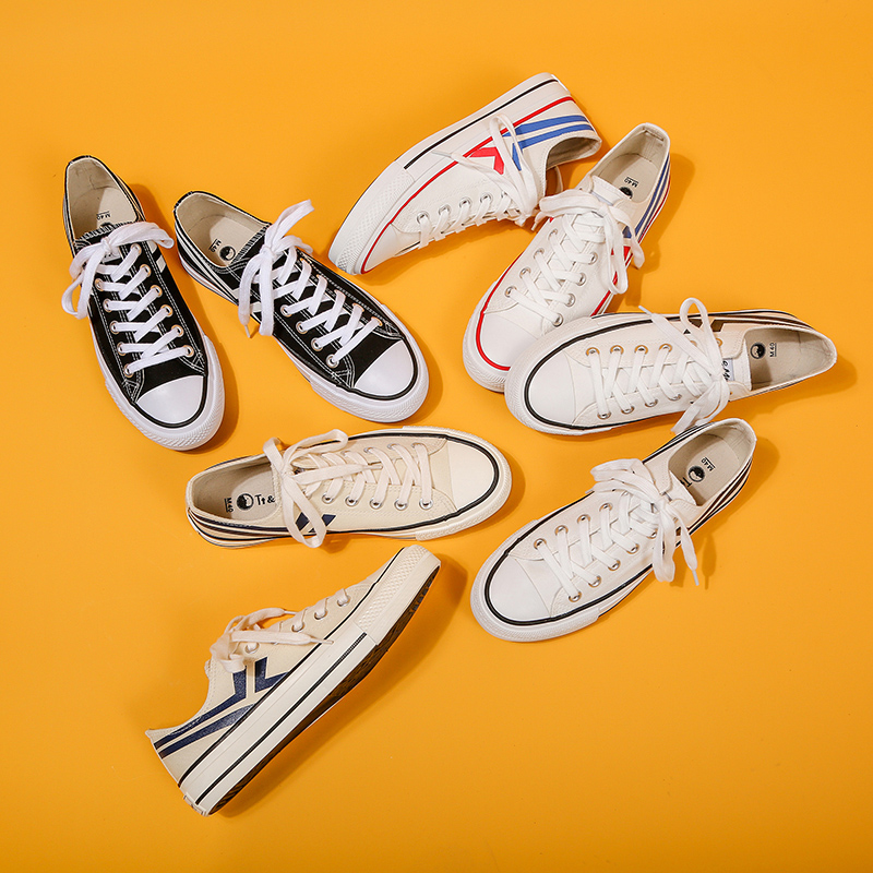 รองเท้าผ้าใบผู้หญิง ใส่สบาย รองเท้าผ้าใบใส่เที่ยวผู้หญิง มีSIZE 35 36 37 38 39 40