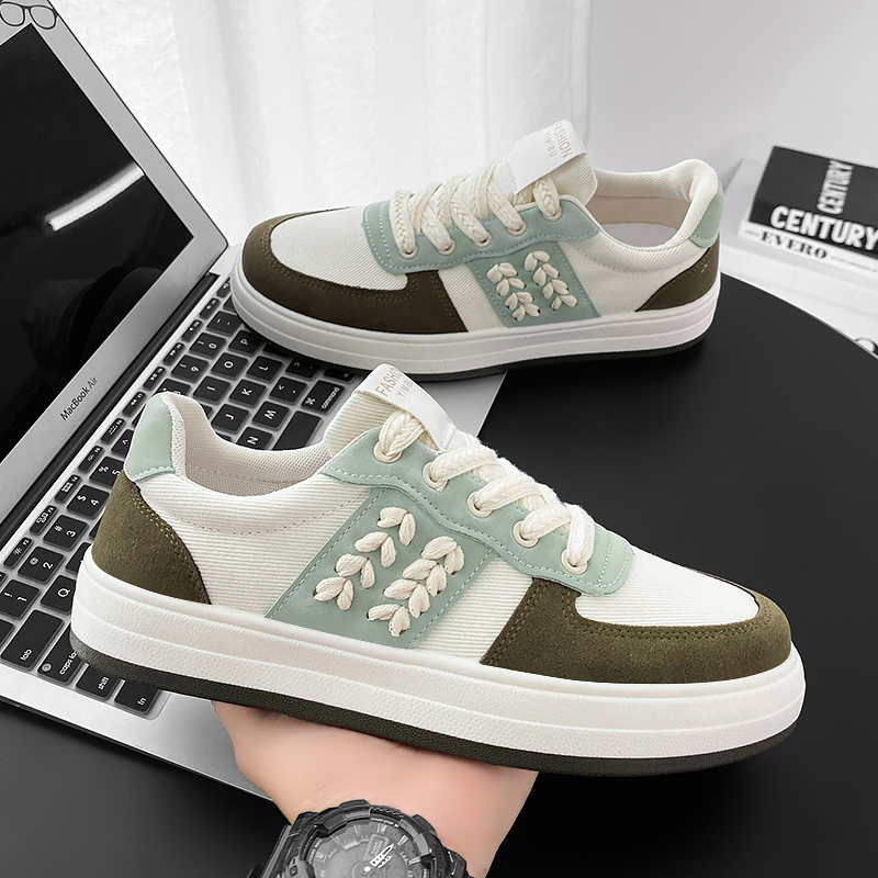 รองเท้าผ้าใบผู้ชายใส่สบาย รองเท้าผ้าใบชาย ใส่เที่ยว มีขนาด39-44
