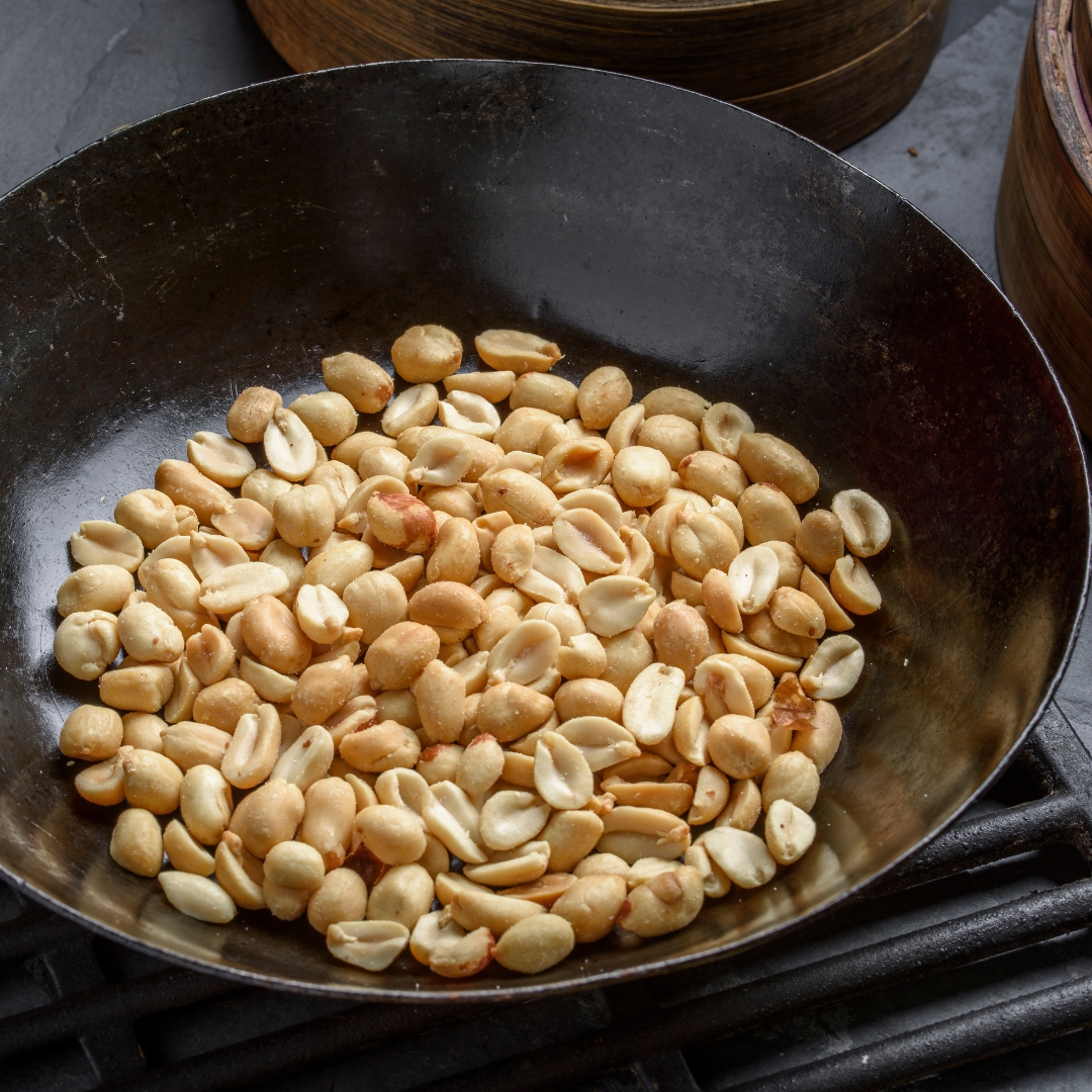 ถั่วลิสง Peanut ตรากอเงินฟาร์ม ขนาด 400 กรัม