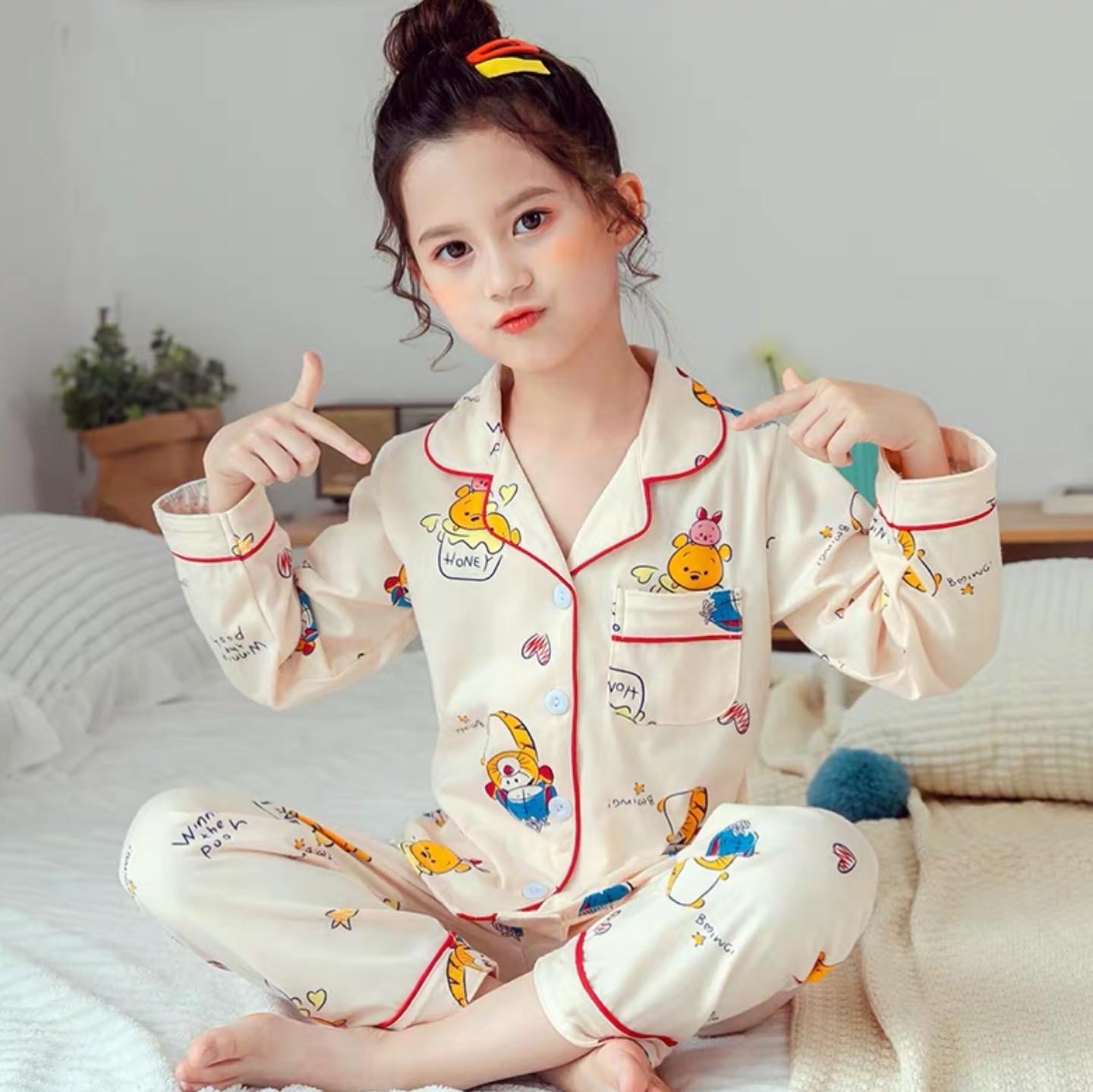 ชุดนอนเด็กชาย แขนยาว พร้อมส่ง