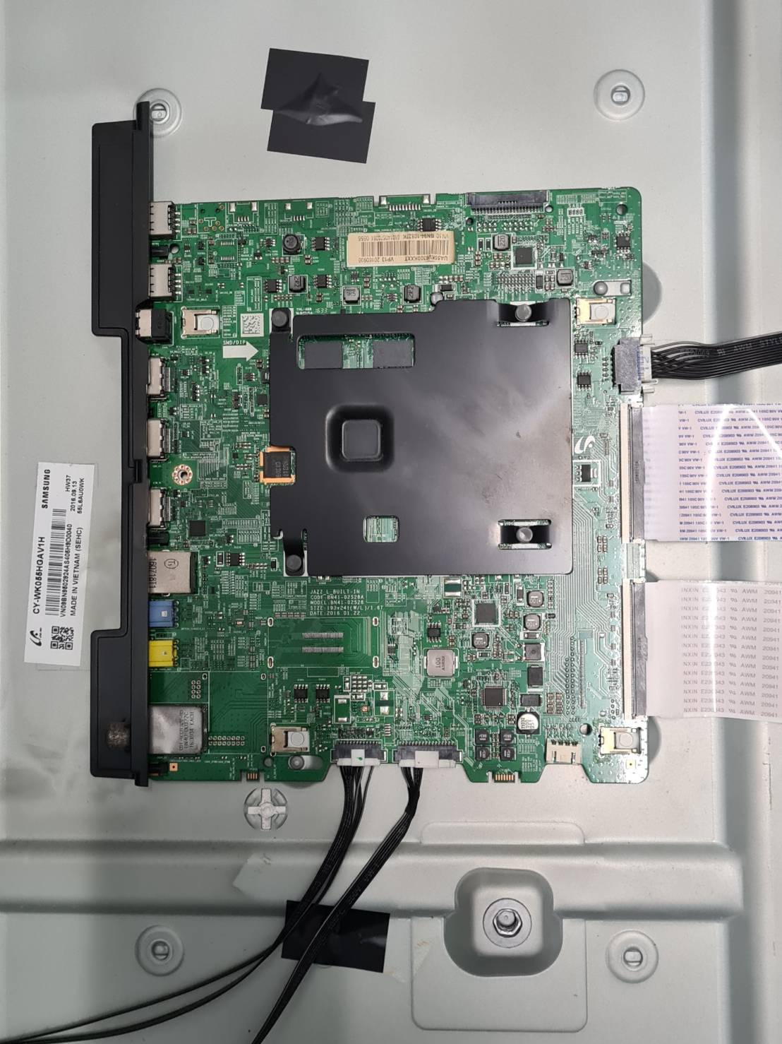 MAIN BOARD SAMSUNG (เมนบอร์ด ซัมซุง) UA55KU6300K BN94-10827K :BN94-11059Q