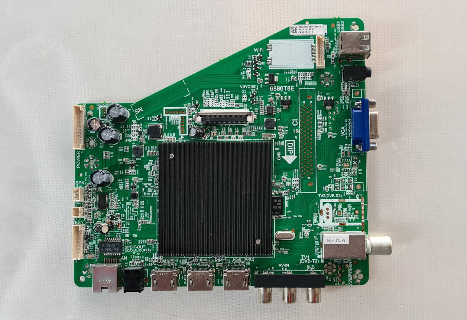 Main Board (เมนบอร์ด อะโคเนติค) ACONATIC 55US534AN : 6886T8E