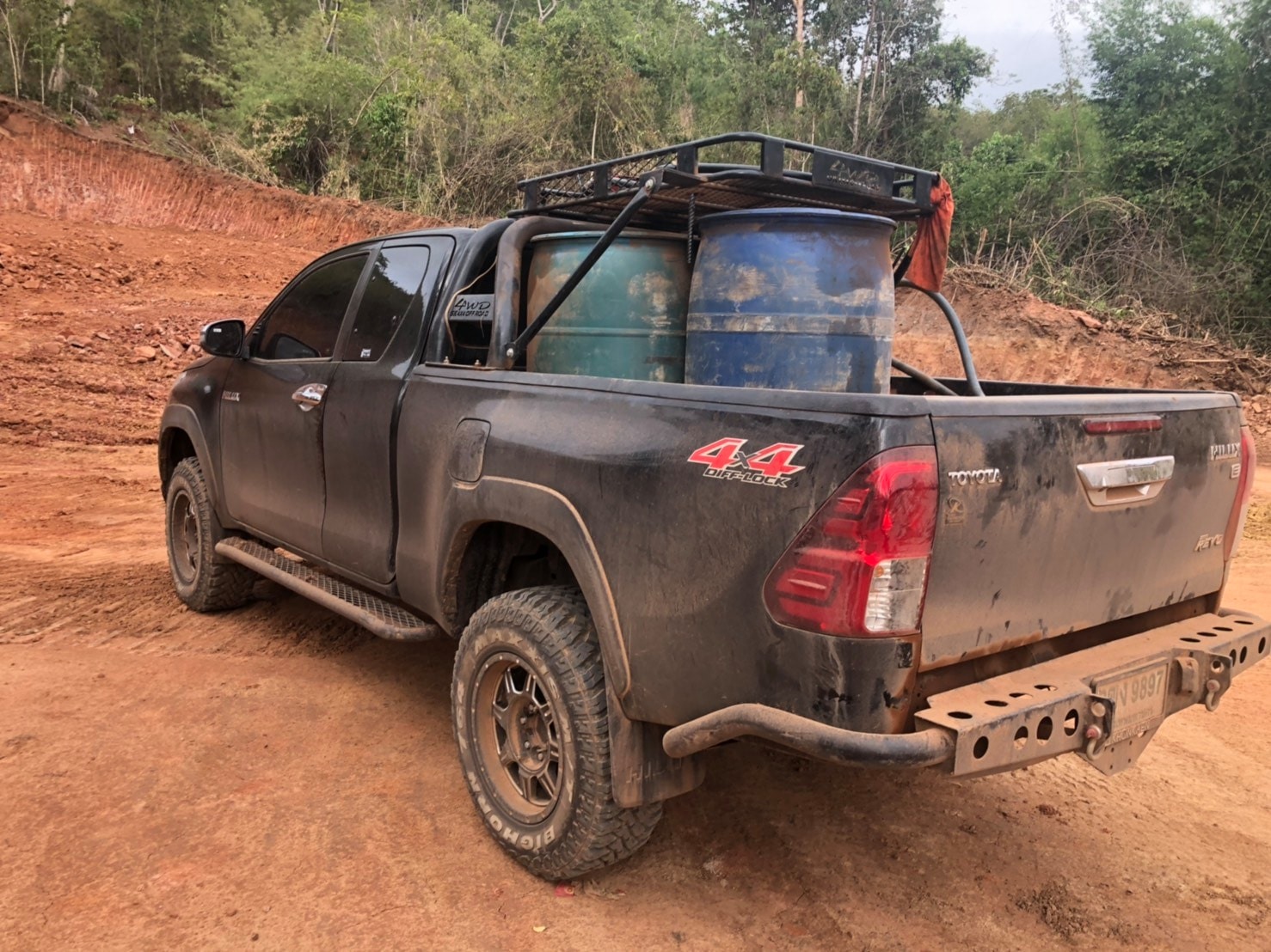 ก้อนรองเพลาหลังปรับองศา WK Rear Lift Block