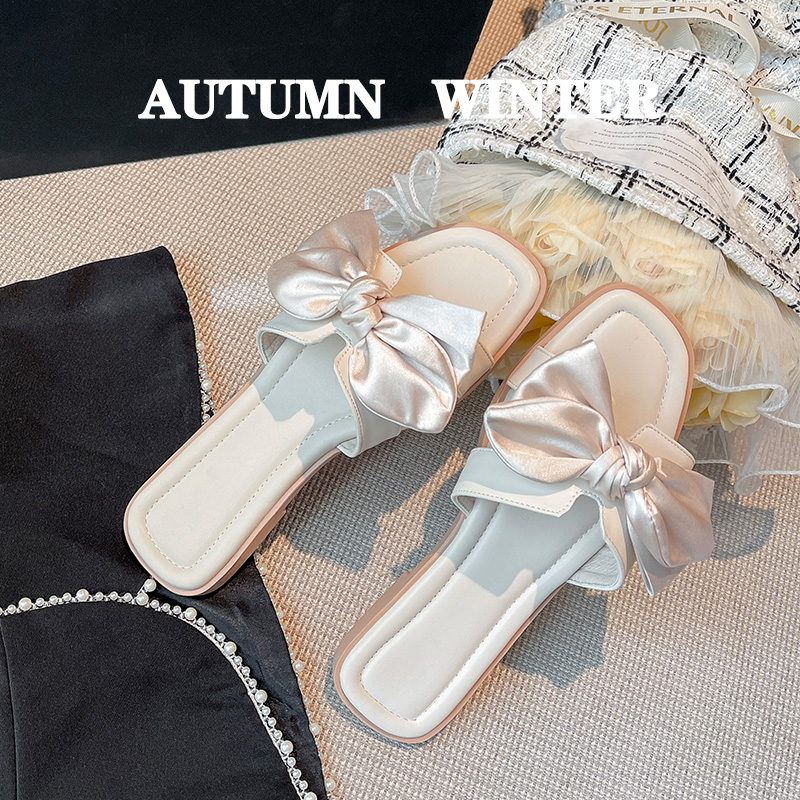 รองเท้าแตะผู้หญิงส้นเตี้ย ใส่สบาย มีขนาด35-43