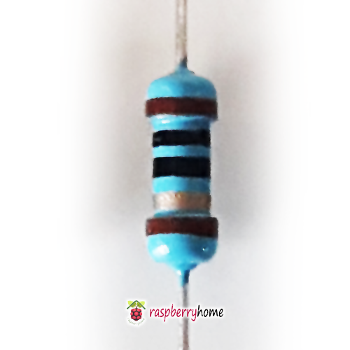 รีสซีสเตอร์ 10 โอห์ม จำนวน 10 ตัว 1/4W 1% Metal Film Resistor