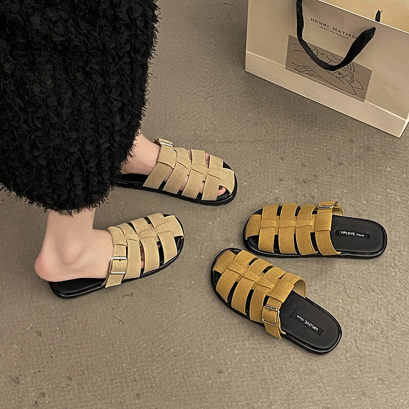 รองเท้าคัทชูผู้หญิงส้นเตี้ย ใส่สบาย มีขนาด35-40