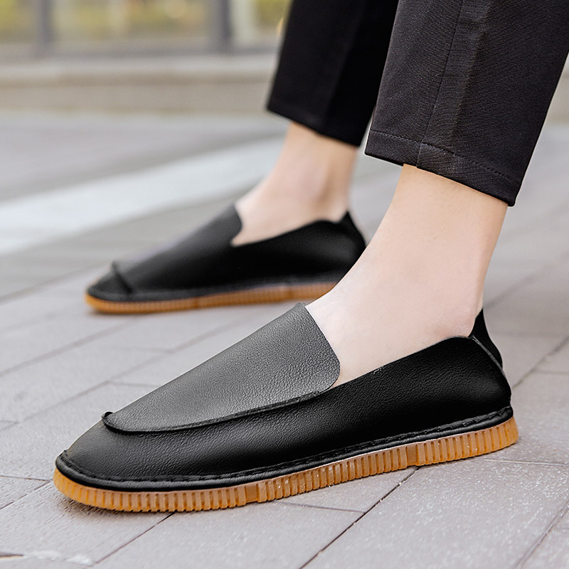 รองเท้าหนังผู้ชาย มีไซส์39-44 รองเท้าโลฟเฟอร์ชาย Slip-On Shoes มีขนาด39-44