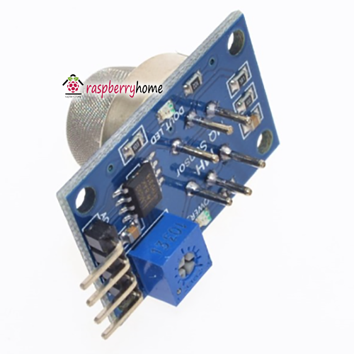 โมดูลเซนเซอร์ตรวจจับแก๊ส MQ-8 Smoke Liquefied Flammable Methane Gas Sensor Module