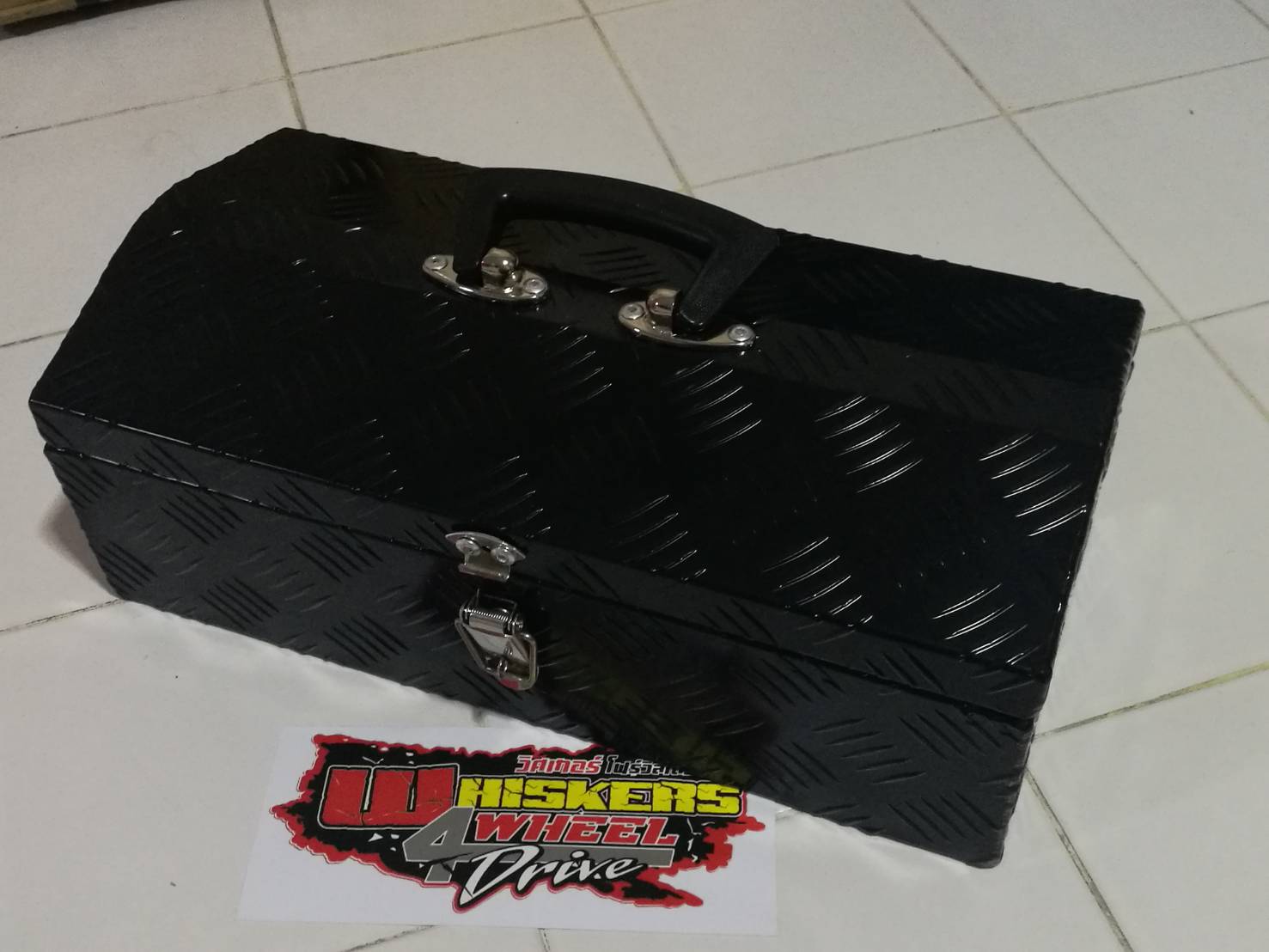 กล่องเครื่องมือ อลูมิเนียม ขนาด 15x20x40 cm