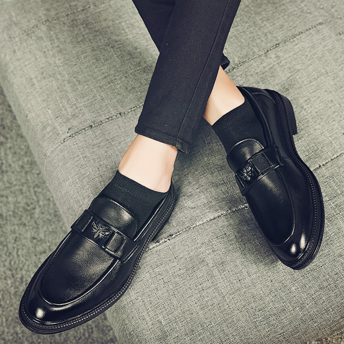 รองเท้าหนังผู้ชาย มีไซส์39-44 รองเท้าโลฟเฟอร์ชาย Slip-On Shoes มีขนาด39-44