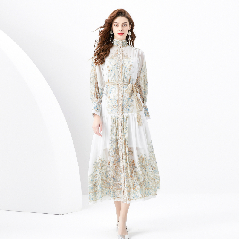 ชุดเดรสยาวสวยๆ ชุดเดรสยาวใส่สบาย ใส่ทำงาน มีขนาดS M L XL 2XL