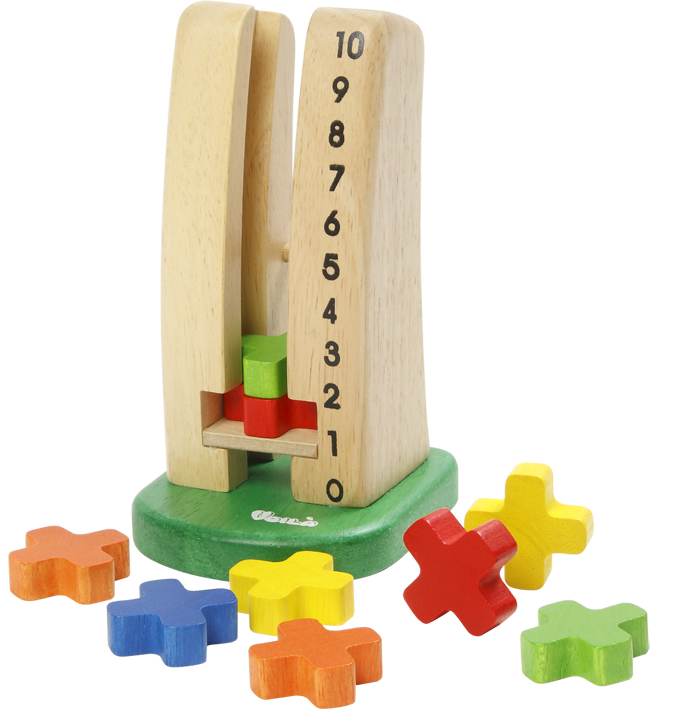 หอคอยนับเลข ของเล่นฝึกการคำนวณ ของเล่นพัฒนาการเรียนรู้ ของเล่นเด็ก