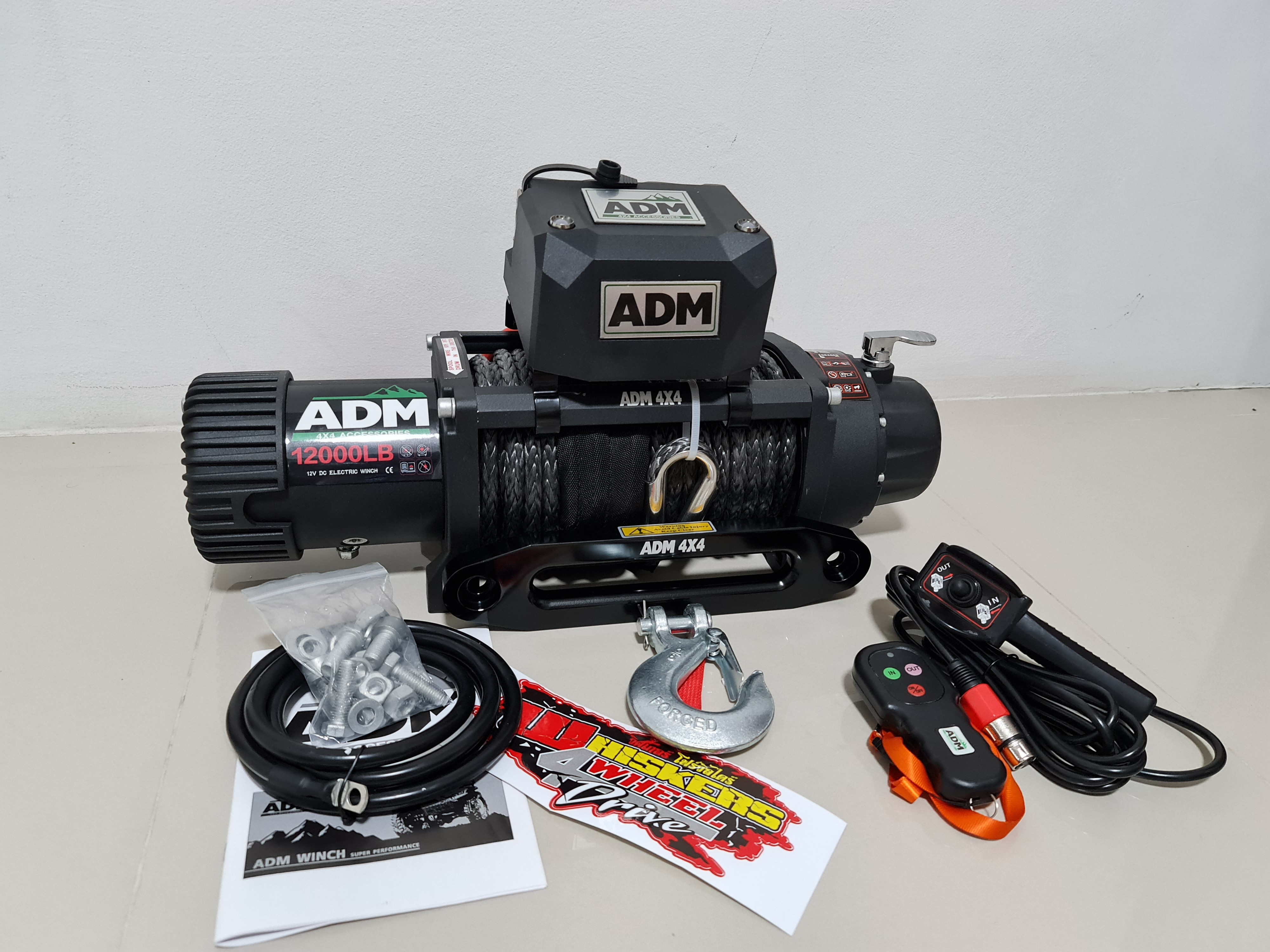 วินซ์ไฟฟ้า 12,000LB #แบบเชือก