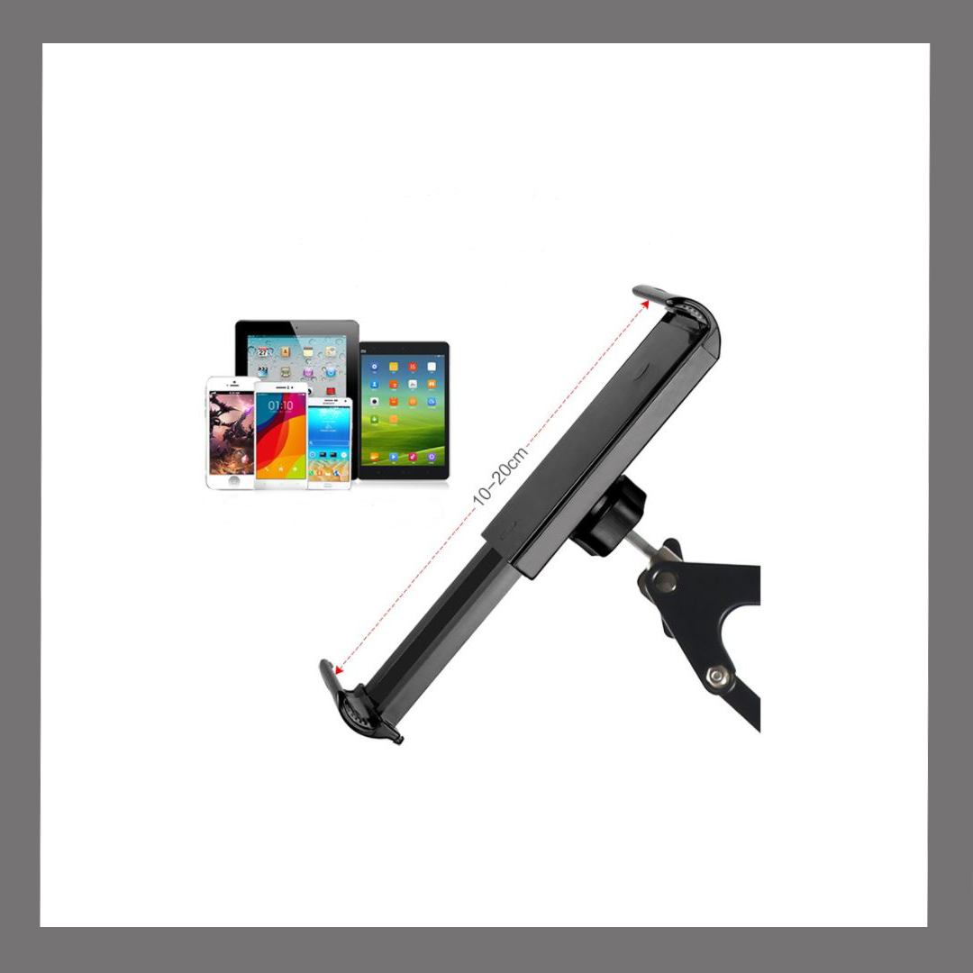 ขาตั้งไอแพด /แท็บเล็ต มีล้อเลื่อน เหมาะสำหรับดูหนัง ฟังเพลง เรียนออนไลน์ ออกกำลังกาย และกิจกรรมอื่นๆ