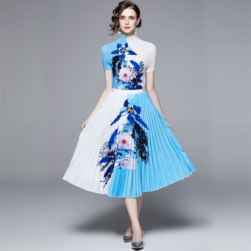 ชุดเดรสยาวสวยๆ ชุดเดรสยาวใส่สบาย ใส่ทำงาน มีขนาดS M L XL 2XL