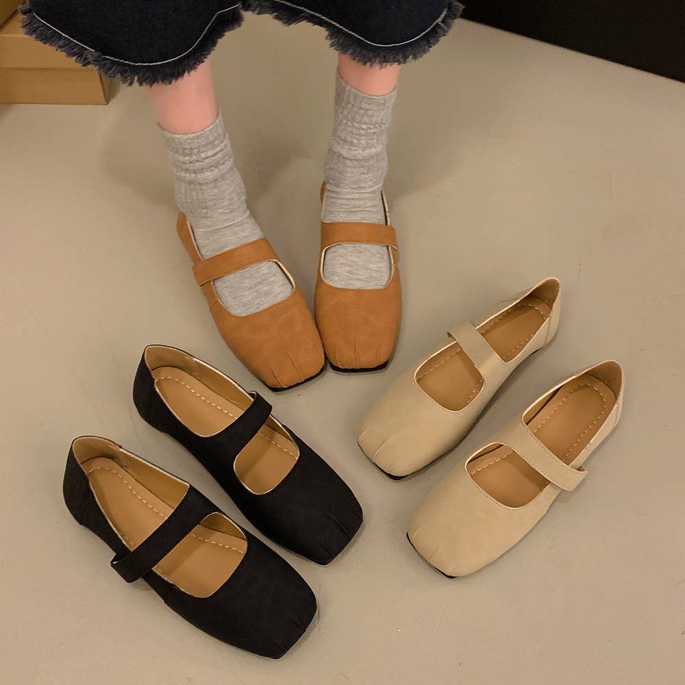 รองเท้าคัทชูผู้หญิงส้นเตี้ย ใส่สบาย มีขนาด35-40