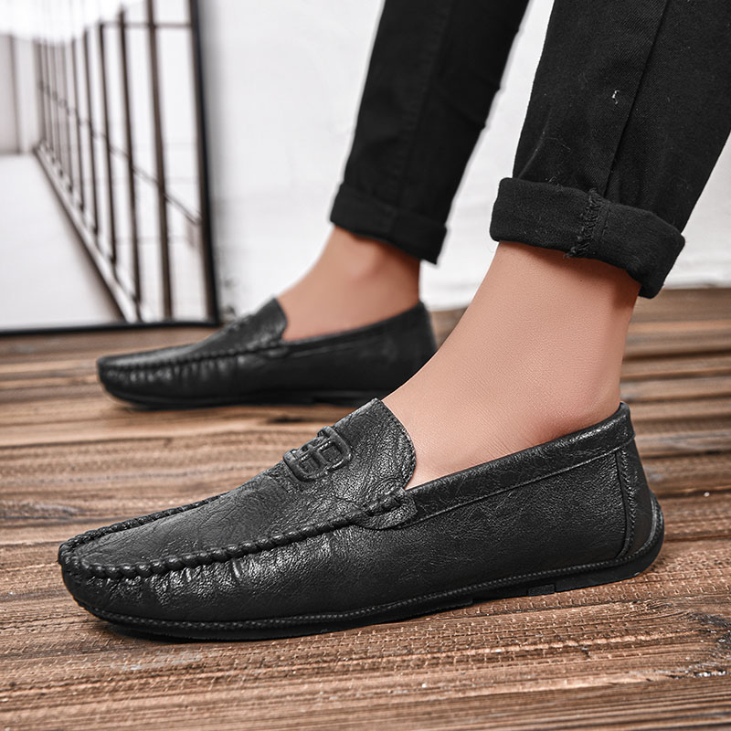 รองเท้าหนังผู้ชาย มีไซส์39-44 รองเท้าโลฟเฟอร์ชาย Slip-On Shoes มีขนาด39-44