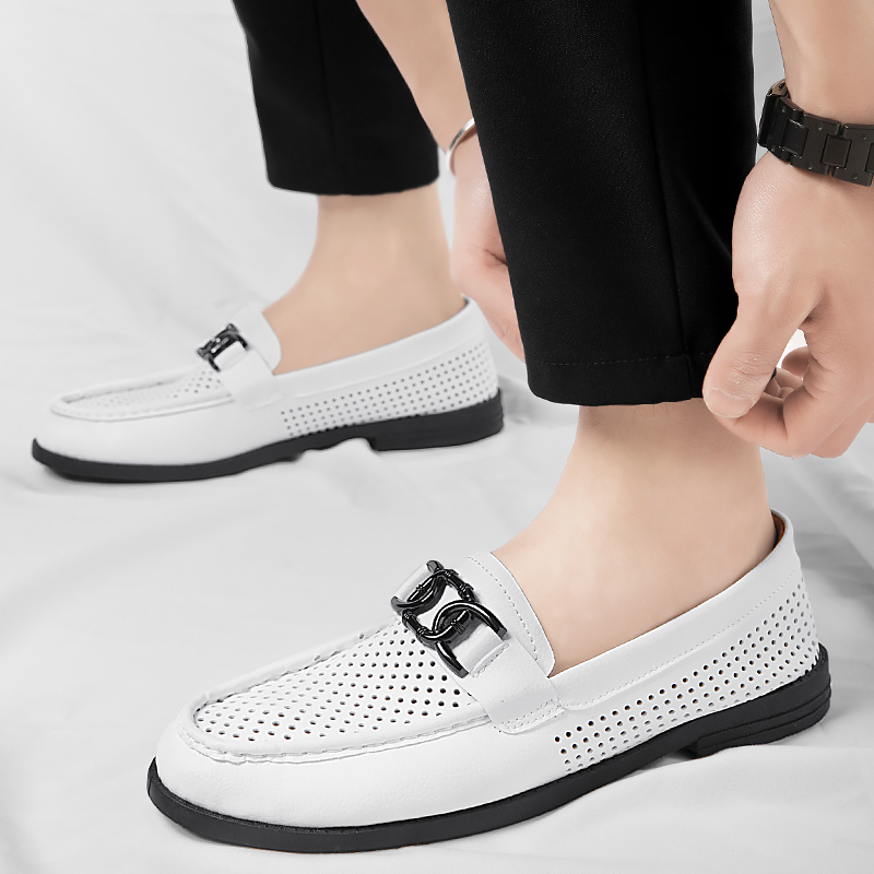 รองเท้าหนังผู้ชาย มีไซส์39-44 รองเท้าโลฟเฟอร์ชาย Slip-On Shoes มีขนาด39-44