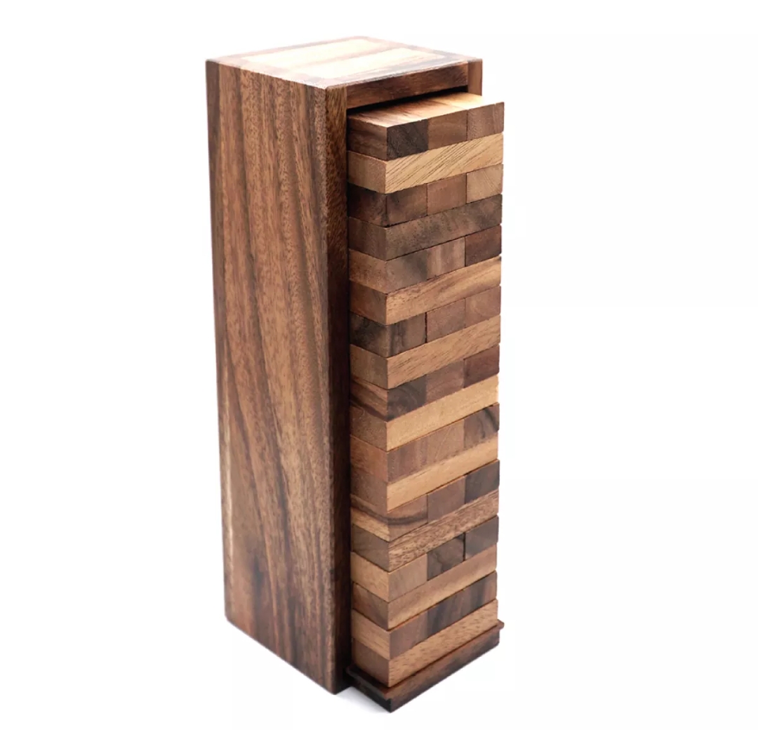 เกมส์ตึกถล่มขนาดเล็ก เกมส์คอนโด เจงก้าเกมส์มินิ Jenga Game