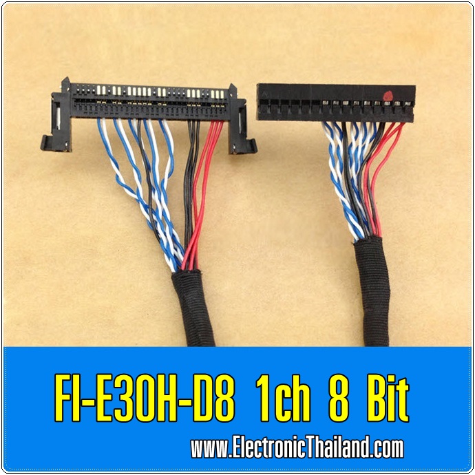 FI-E30H-D8 1ch 8 Bit LVDS CABLE For Samsung Screen