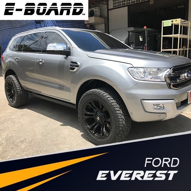 E-BOARD FORD RANGER บันไดข้าง สไลด์ไฟฟ้าอัจฉริยะ
