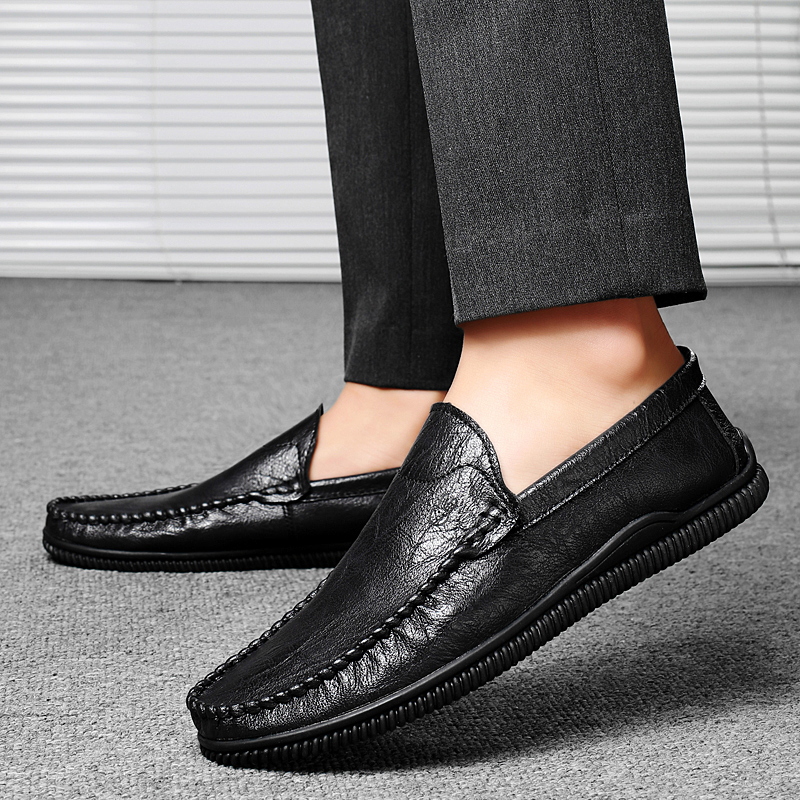 รองเท้าหนังผู้ชาย มีไซส์39-44 รองเท้าโลฟเฟอร์ชาย Slip-On Shoes มีขนาด39-44