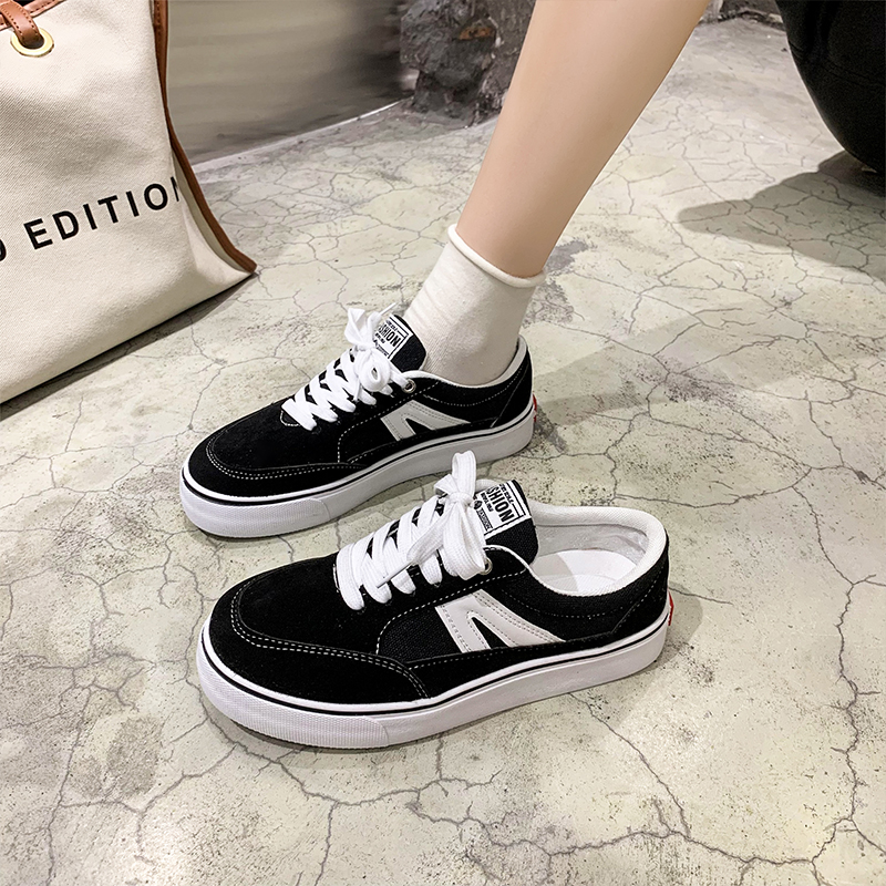 รองเท้าผ้าใบผู้หญิง ใส่สบาย รองเท้าผ้าใบใส่เที่ยวผู้หญิง มีSIZE 35 36 37 38 39 40