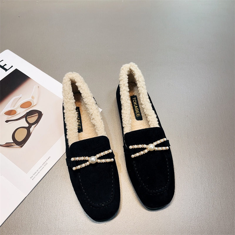 รองเท้าคัทชูผู้หญิงส้นเตี้ย ใส่สบาย มีขนาด35-40