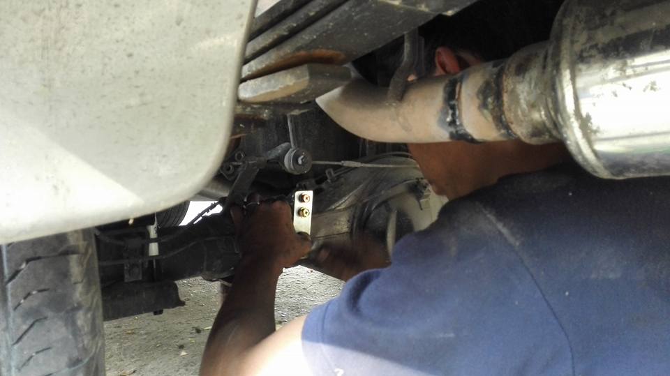 LSPV แผ่นต่อระยะสายสลิงเบรคหลัง