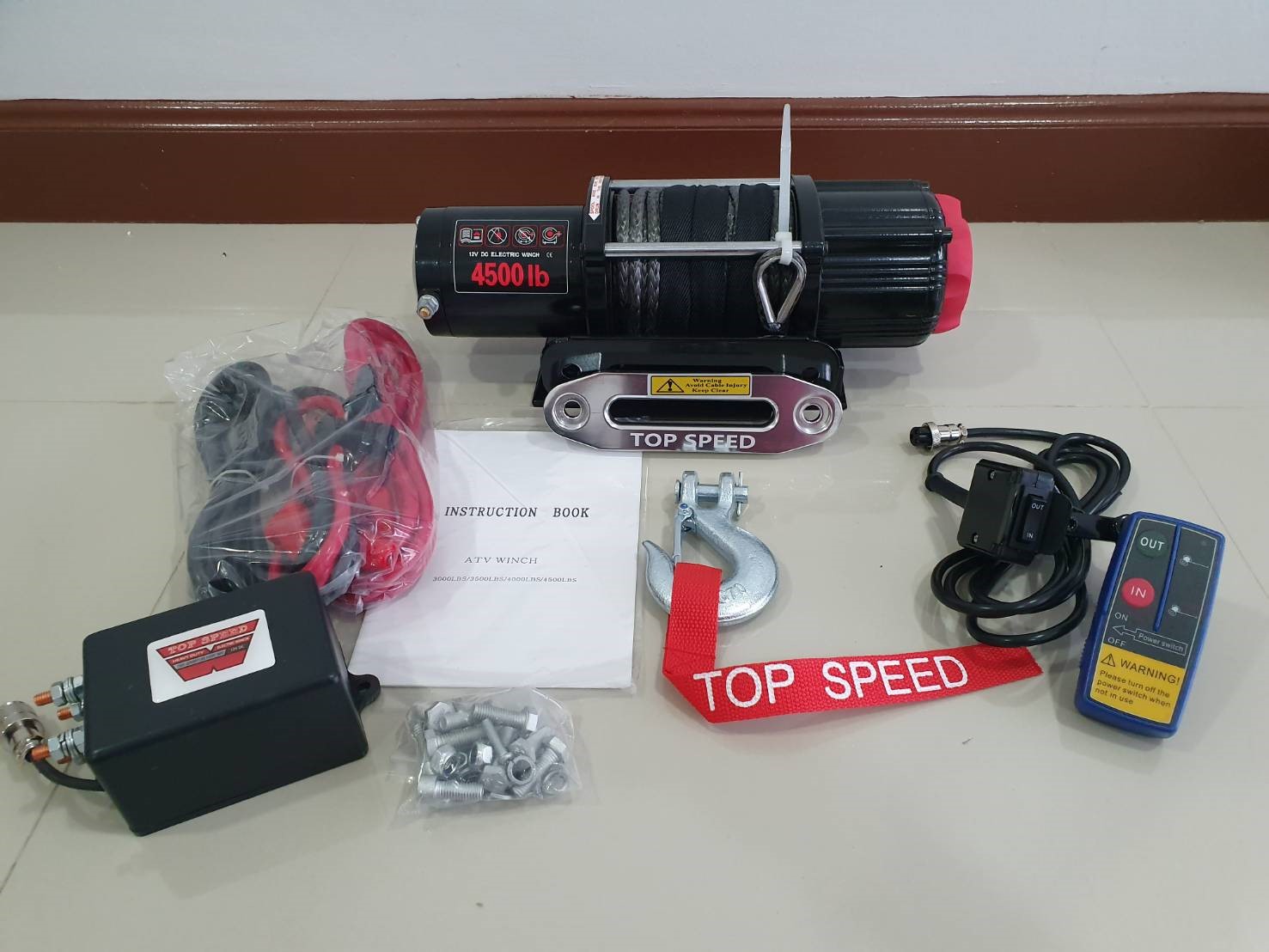 #TOPSPEED 4,500 ปอนด์ เชือก