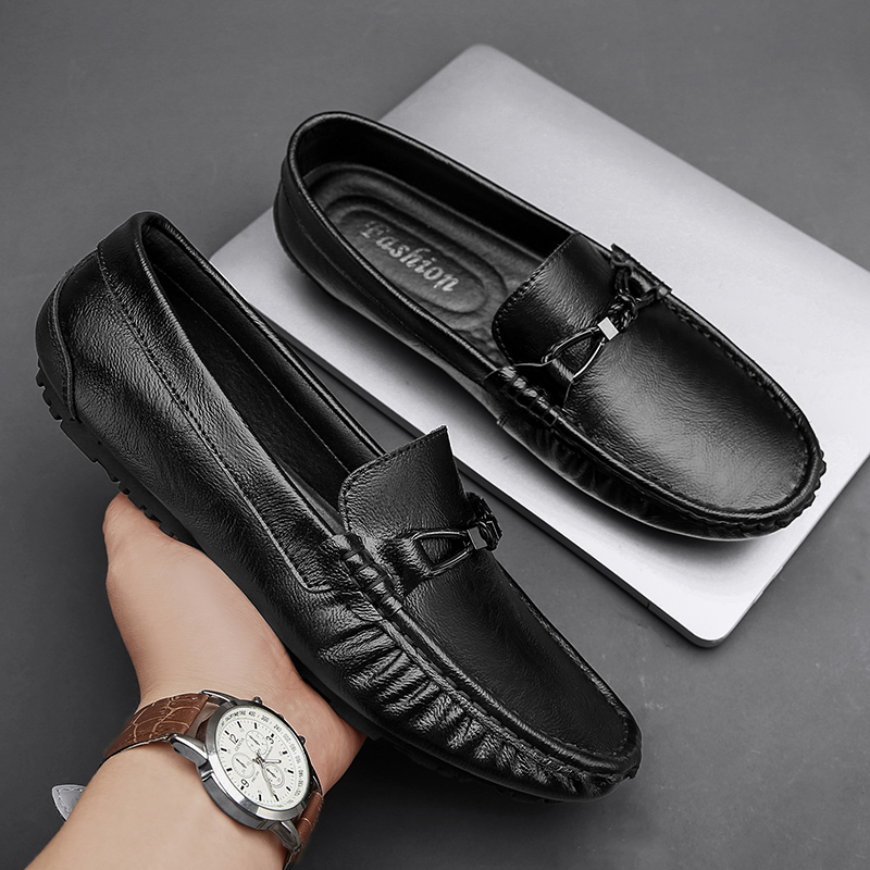 รองเท้าหนังผู้ชาย มีไซส์39-44 รองเท้าโลฟเฟอร์ชาย Slip-On Shoes มีขนาด39-44