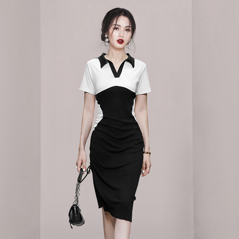 ชุดเดรสยาวสวยๆ สไตล์เกาหลี มีขนาด S M L XL สนใจทักแชท