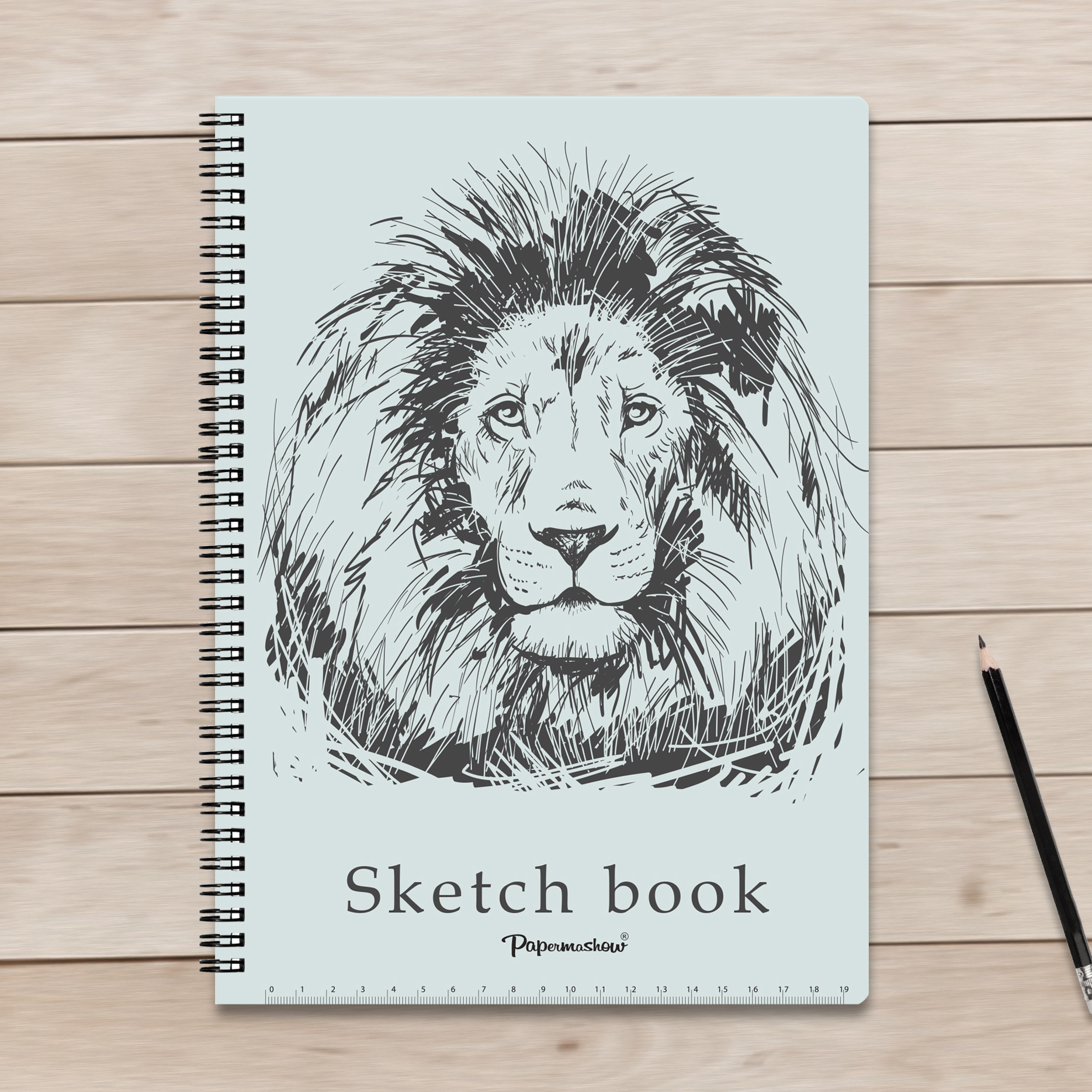 SAFARI SKETCH BOOK สมุดวาดเขียนปกแข็ง กระดาษ 120 แกรม ขนาด A4