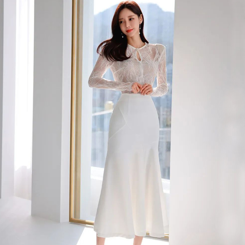 ชุดเดรสยาวสวยๆ ชุดเดรสยาวใส่สบาย ใส่ทำงาน มีขนาดS M L XL 2XL