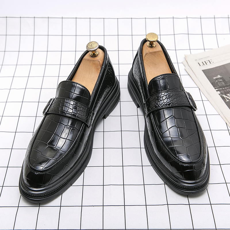 รองเท้าหนังผู้ชาย มีไซส์39-44 รองเท้าโลฟเฟอร์ชาย Slip-On Shoes มีขนาด39-44