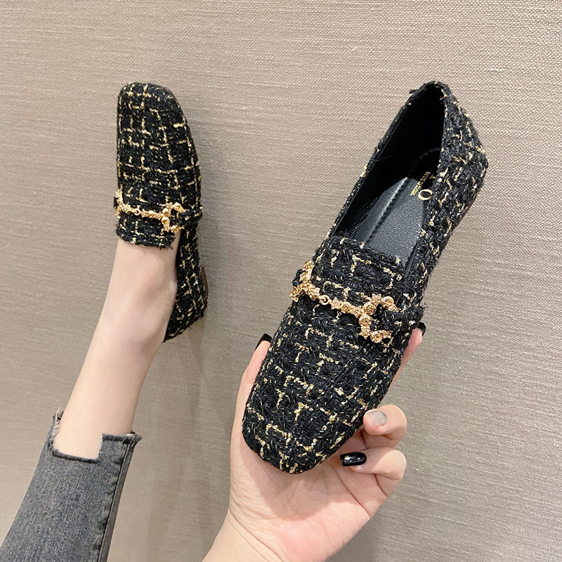 รองเท้าคัทชูผู้หญิงส้นเตี้ย ใส่สบาย มีขนาด35-40