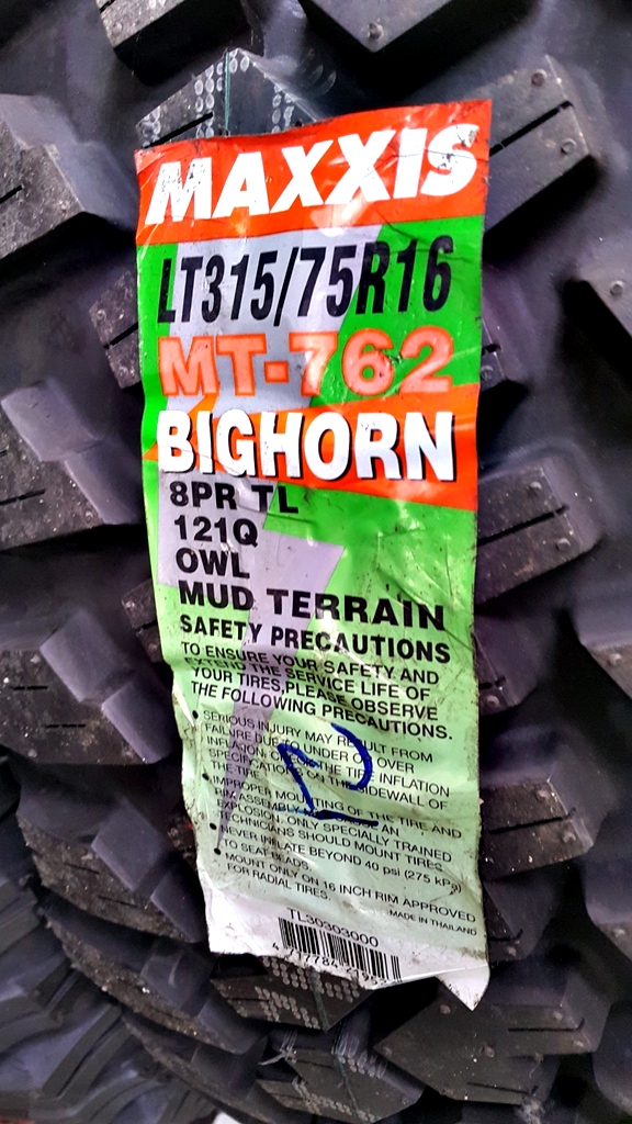Maxxis 762 Bighorn -315/75/R16