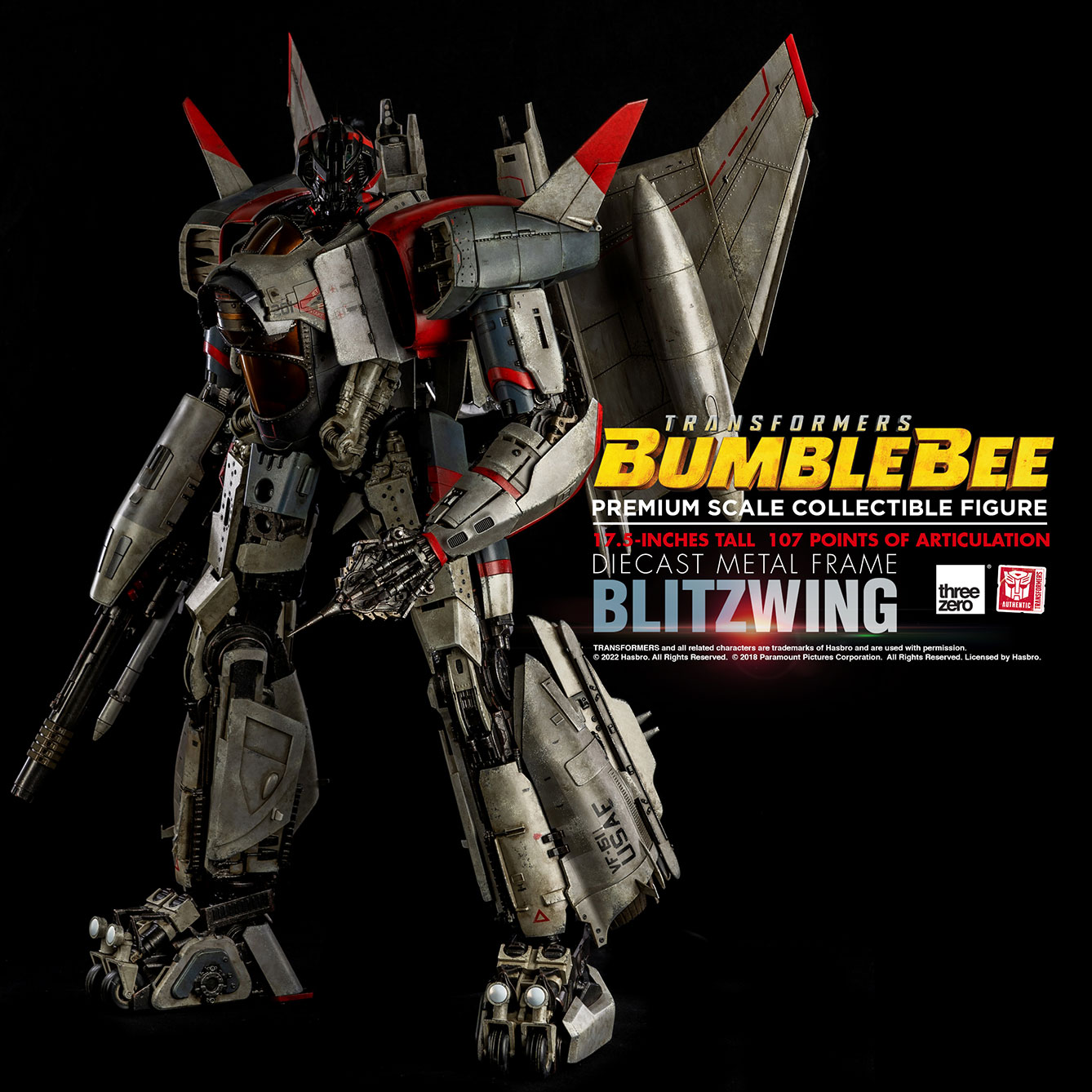 THREEZERO X TRANSFORMERS BUMBLEBEE PREMIUM SCALE BLITZWING
