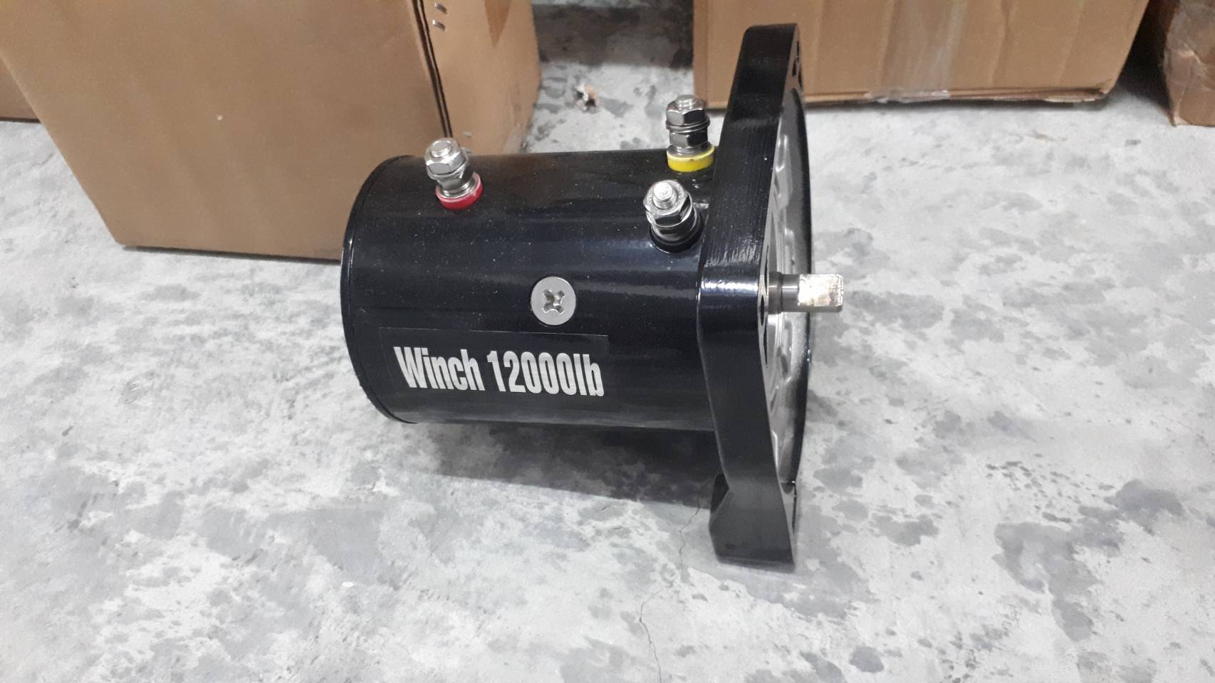 มอเตอร์วินซ์ 12000 ปอนด์ 6.6 Hp TOPSPEED