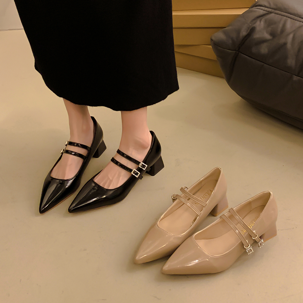 รองเท้าคัทชูผู้หญิงส้นเตี้ย ใส่สบาย มีขนาด35-40