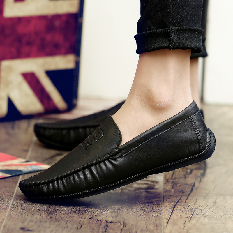 รองเท้าหนังผู้ชาย มีไซส์39-44 รองเท้าโลฟเฟอร์ชาย Slip-On Shoes มีขนาด39-44
