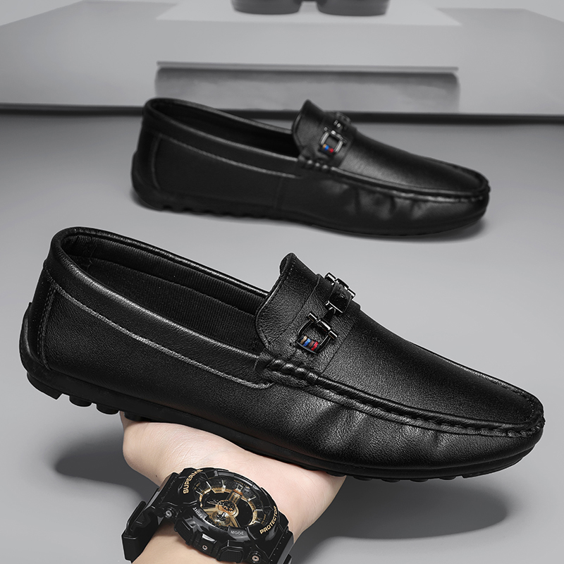 รองเท้าหนังผู้ชาย มีไซส์39-44 รองเท้าโลฟเฟอร์ชาย Slip-On Shoes มีขนาด39-44