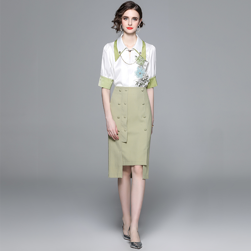 ชุดเดรสยาวสวยๆ ชุดเดรสยาวใส่สบาย ใส่ทำงาน มีขนาดS M L XL 2XL