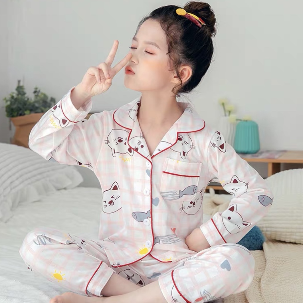 ชุดนอนเด็กชาย แขนยาว พร้อมส่ง